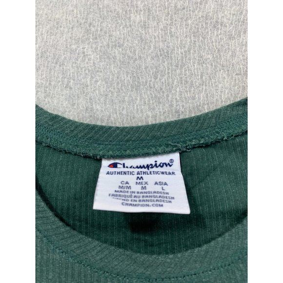 Baylor Bears Champion Thermal Long Sleeve Shirt (Men's Medium) Green - Picture 3 of 12